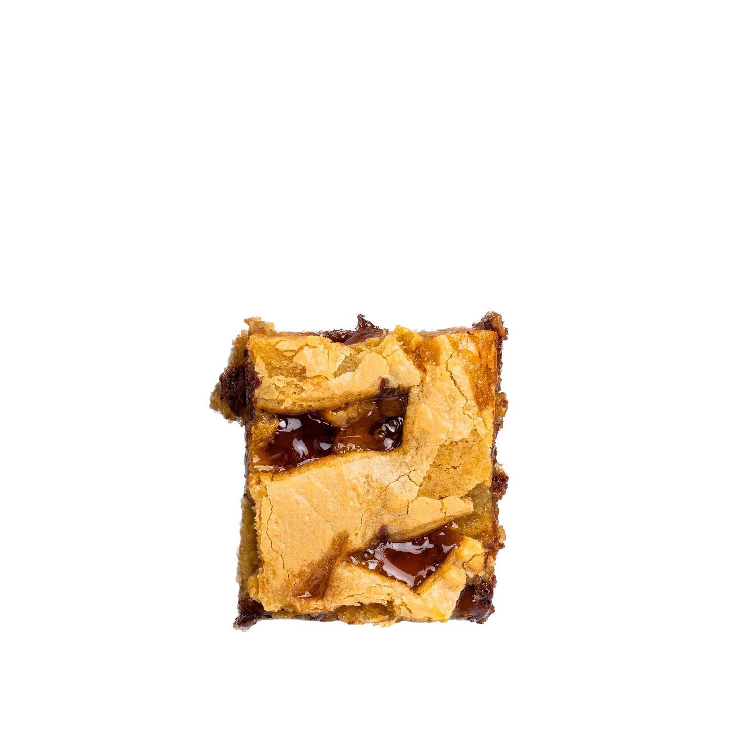 Butterscotch Blondie Slice