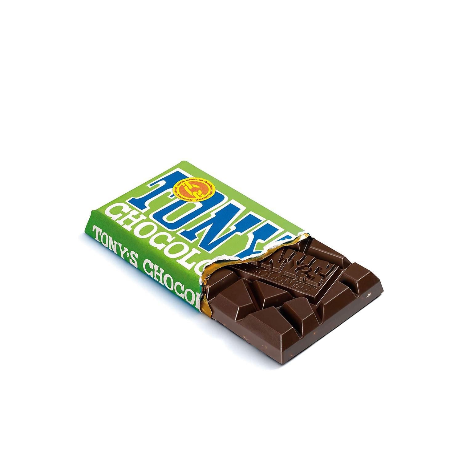 Tony's Chocolonely - Dark Almond Sea Salt Chocolate