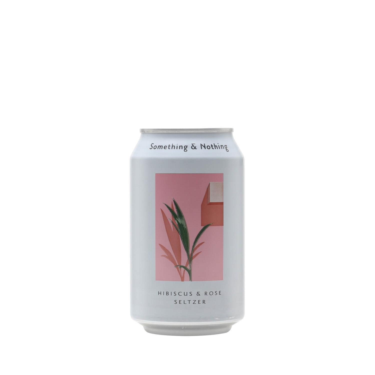 Something & Nothing - Hibiscus & Rose Seltzer