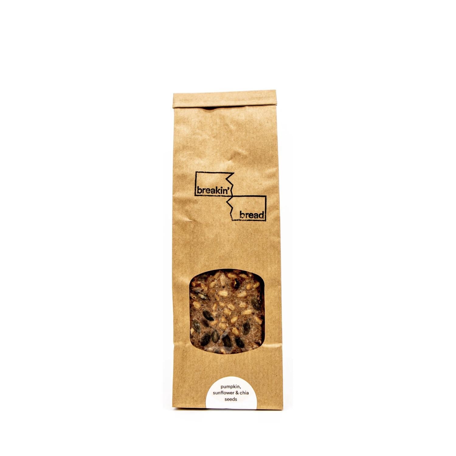 Breakin Bread - Pumpkin, Sunflower & Chia Seed Crispbread