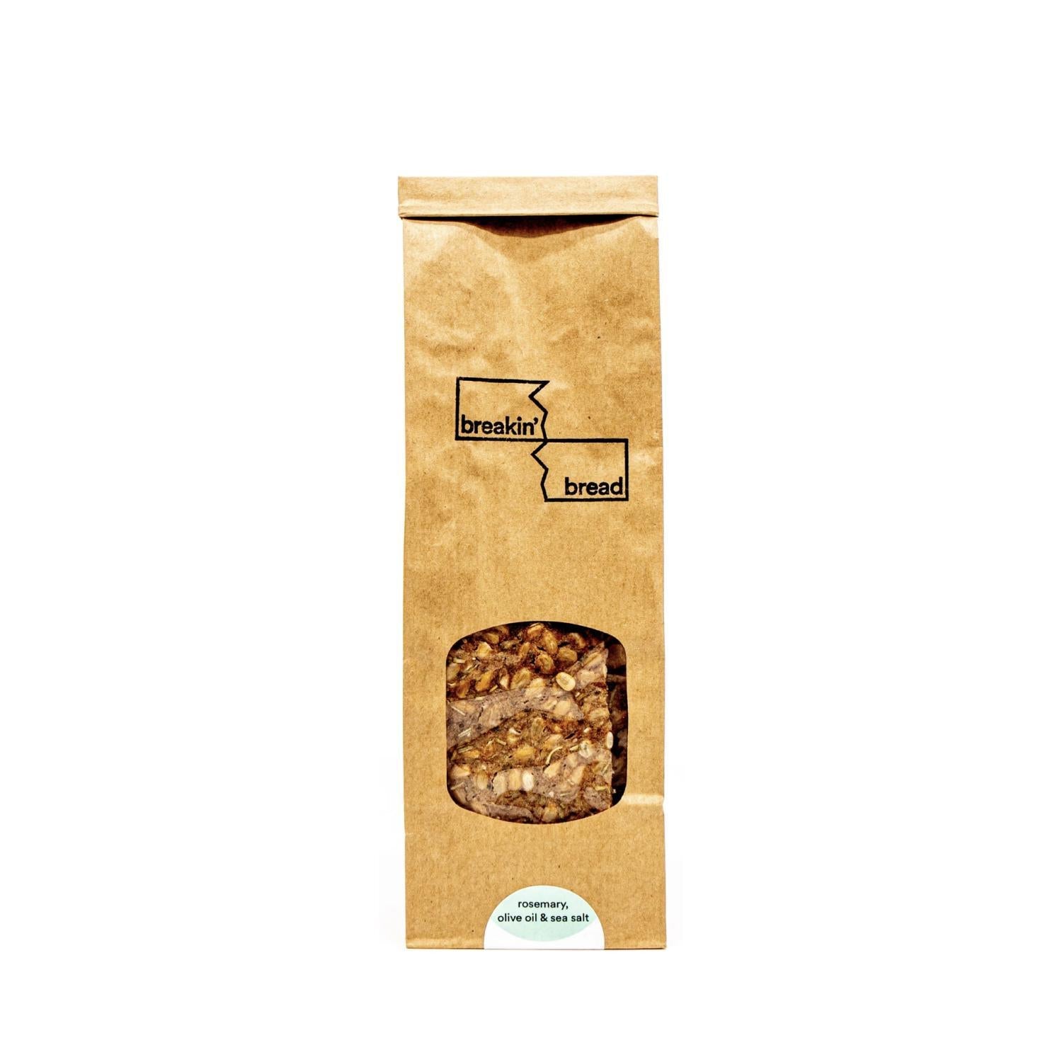 Breakin Bread - Rosemary, Olive Oil & Sea Salt Crispbread