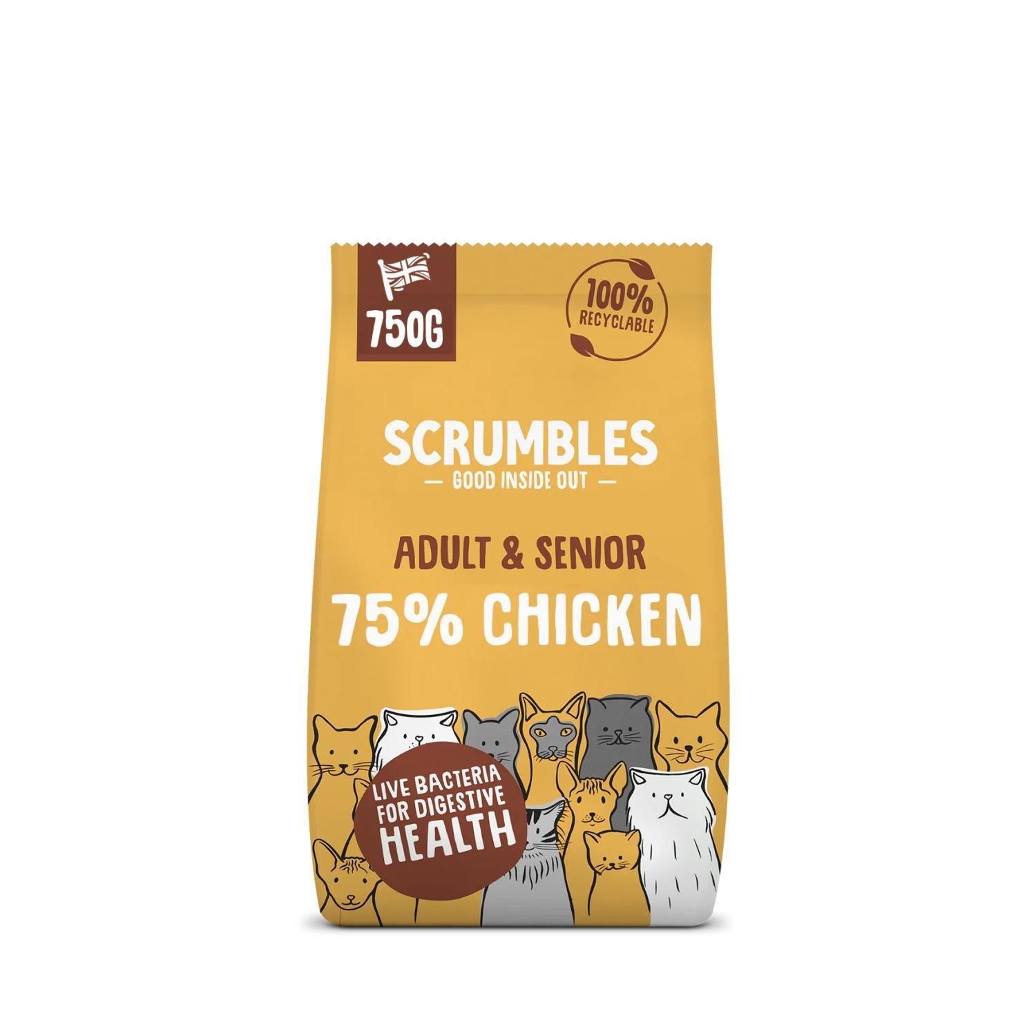 Scrumbles - Dry Cat Food (Chicken)