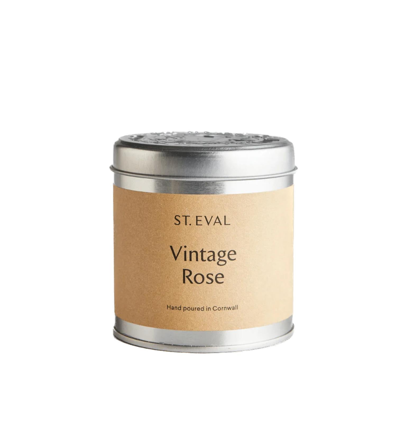 St. Eval - Vintage Rose Tin
