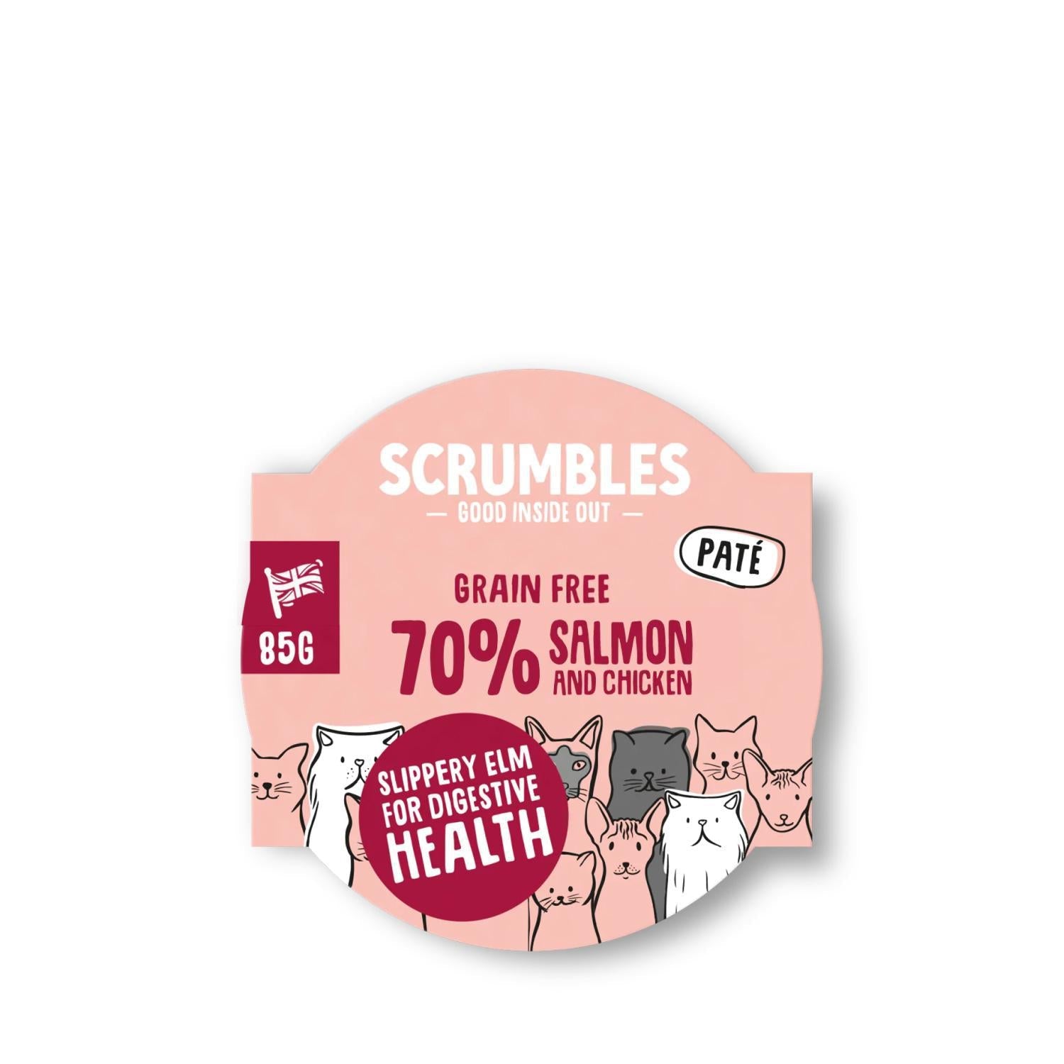 Scrumbles - Wet Cat Food (Salmon)