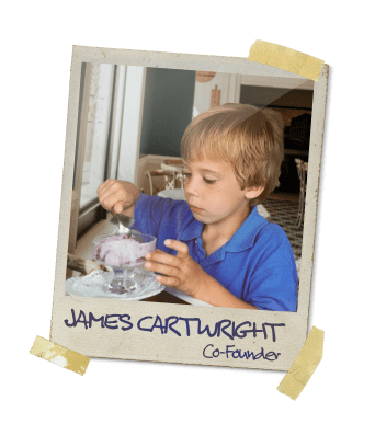 image of one of the founders as a boy