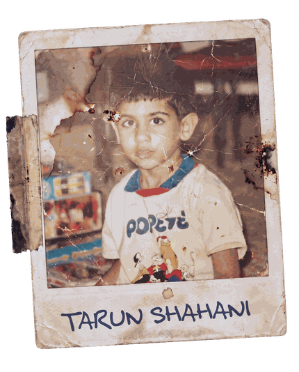 image of Tarun, a director, as a boy